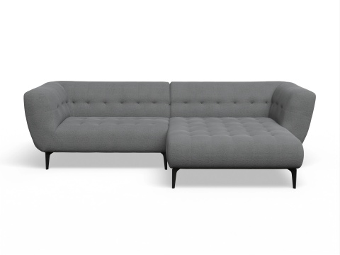 Ecksofa mit Longchair rechts